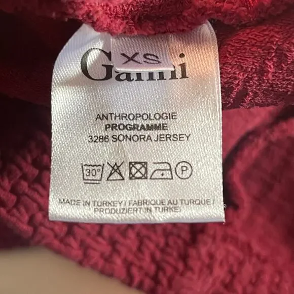 Anthropologie Ganni Burgundy Pinnacle Pleated Sleeveless Fit & Flare Dress  XS - Picture 14 of 15